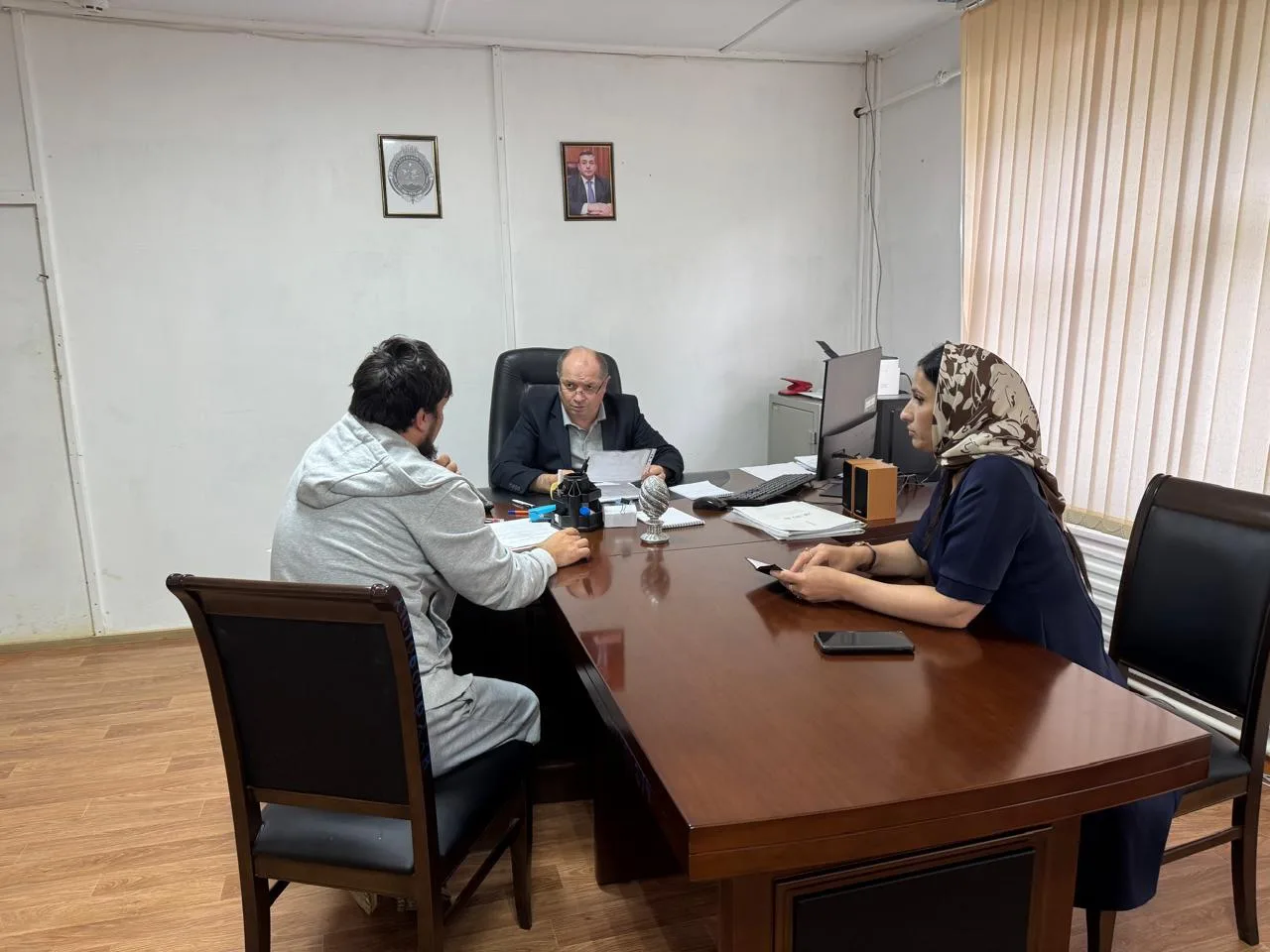 В Центре социального обслуживания населения Дахадаевского района прошла встреча с демобилизованными участниками СВО